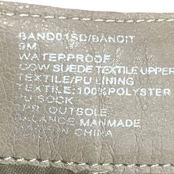 Blondo Bandit Waterproof Suede Side-Zip Boot Taupe - Picture 8 of 9